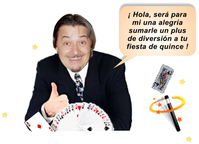 Mago Walter - Show de magia para quince aos - Shows de magia par fiestas de 15 aos